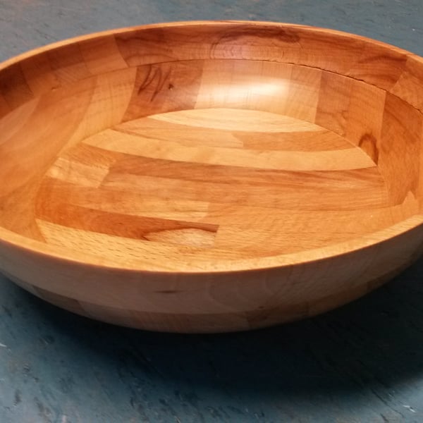 12" beech salad bowl