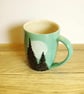 Mug - Black Forest and Moon - Image 2