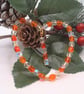Glass Crystal Beaded Christmas Heart Sun Catcher, Valentine Heart Decoration - Image 5