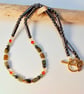 Tourmaline And Hematite Necklace With Swarovski Crystals - Handmade In Devon - Image 4