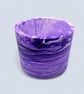 Large Purple Marbled Plant Pot  - Image 5