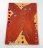 Abstract, acrylic paint ACEO  - Image 3