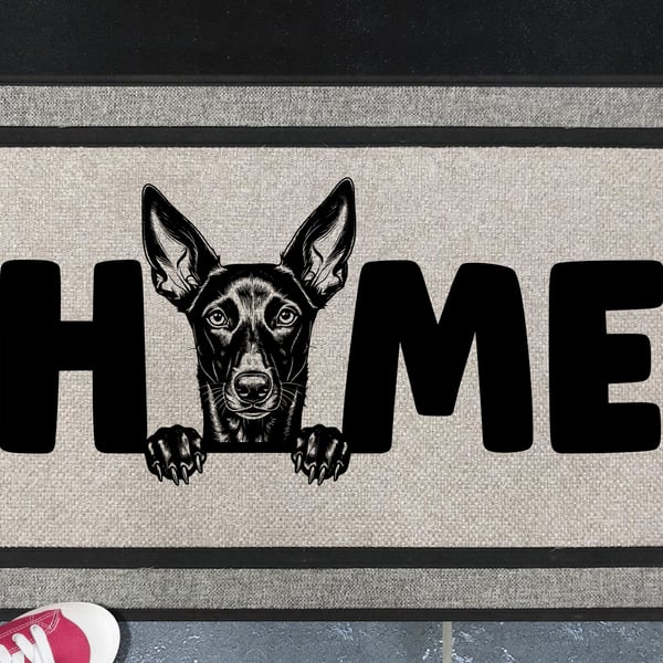 Podenco Doormat No.6 - All Weather - Podenco Welcome Mat, 45x70cm 