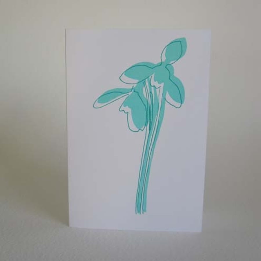 Custom order for Rachael, Snowdrop Cards - please only order if you are Rachael 