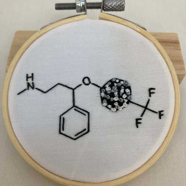 Fluoxetine mini wall art