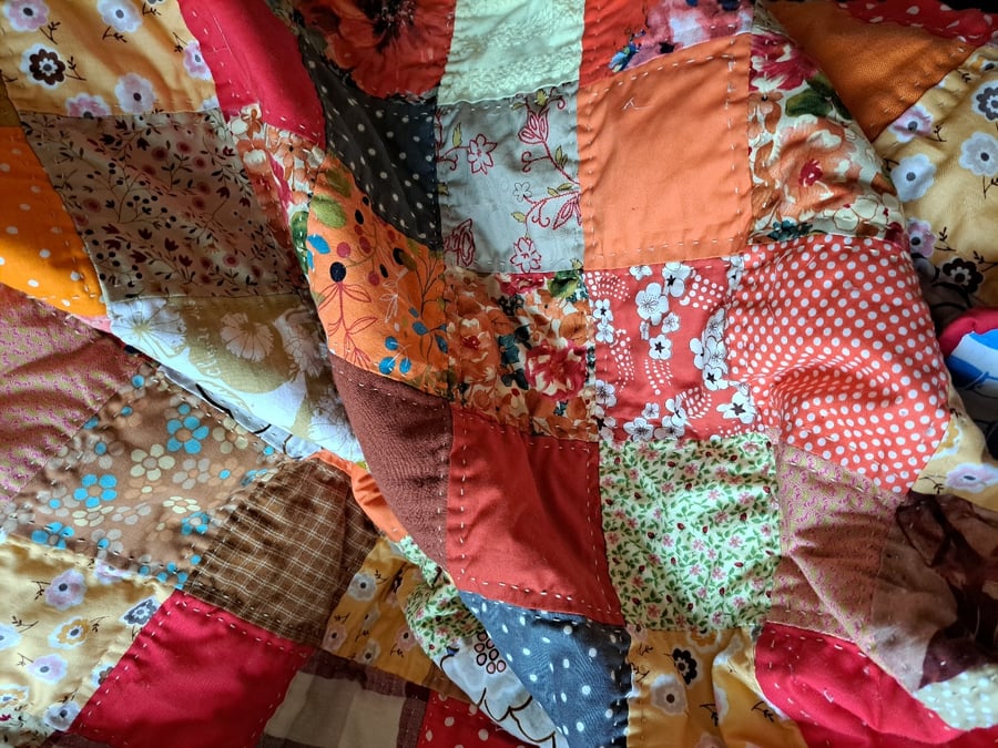 Sunshine Squares Quilt