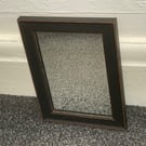 Black and Brown edging A5 Mirror 