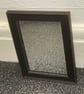 Black and Brown edging A5 Mirror 