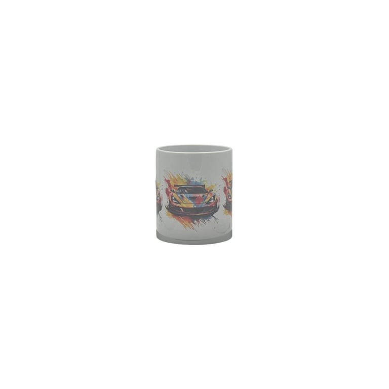 Colourful Sports Car Mug
