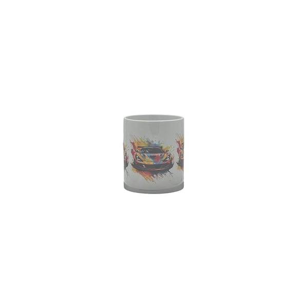 Colourful Sports Car Mug