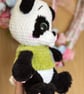 Handmade Crochet Amigurumi Soft Toy plushie panda  - Image 5