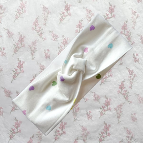 Women's Twist Knot Headband-Hairband Knot-Jersey Twist Headband. HA012