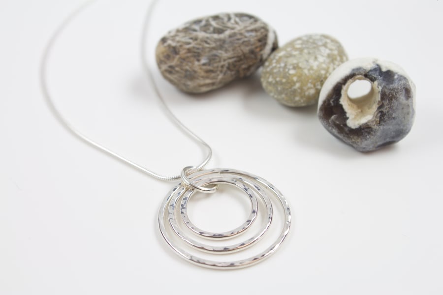 Silver Circles Pendant