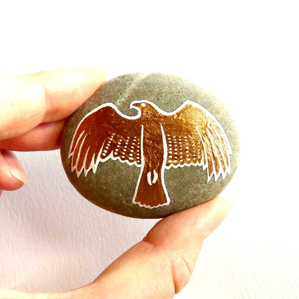 Copper Hawk Stone - MADE TO ORDER