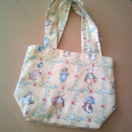 Beatrix Potter Child's fabric handbag