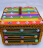 Multi-coloured wooden jewellery box - Image 10