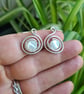 925 Silver & White Mother Of Pearl Shell Earrings Earings Gift Jewellery Jewelry - Image 5