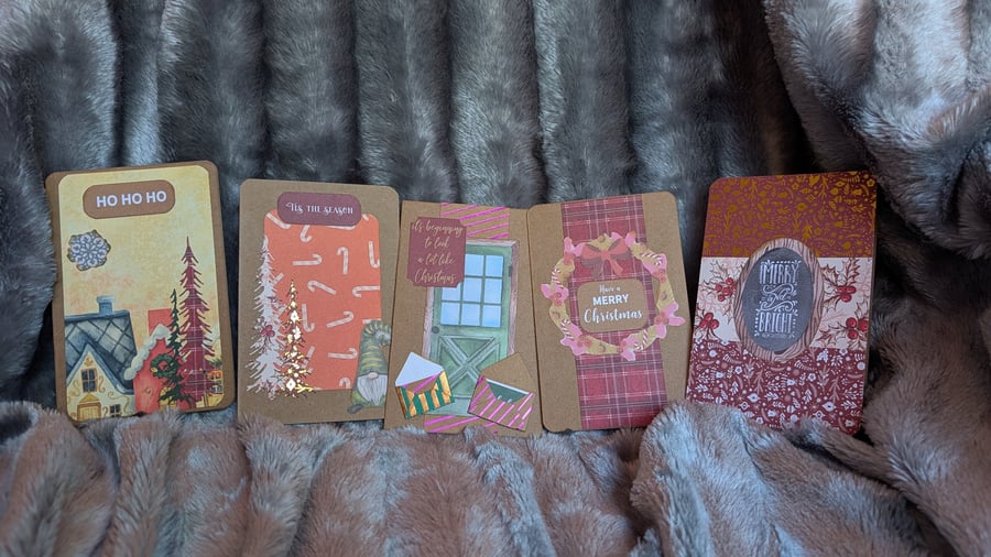 5-pack Assorted Christmas Cards