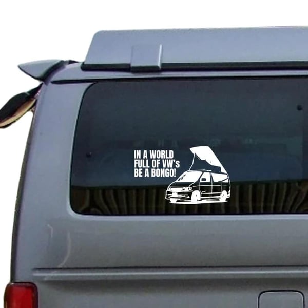 Mazda Bongo Friendee Vinyl Sticker Decals - Campervan Decals