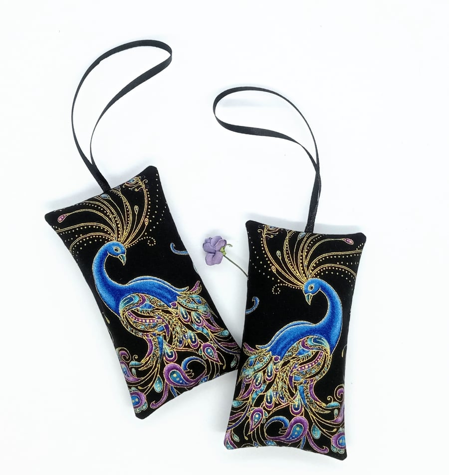 Peacock Lavender bag set of two 65KF