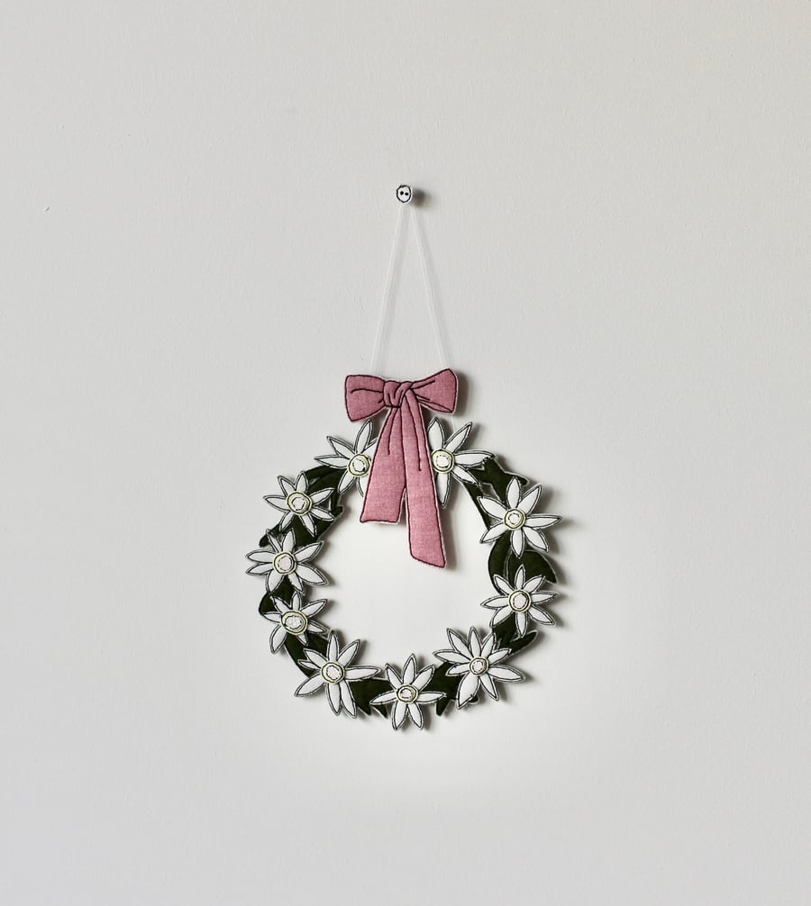'Edelweiss'- Handmade Hanging Decoration