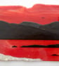 Handmade Fused Glass 'Sunset over Isle of Harris' Picture - Image 3