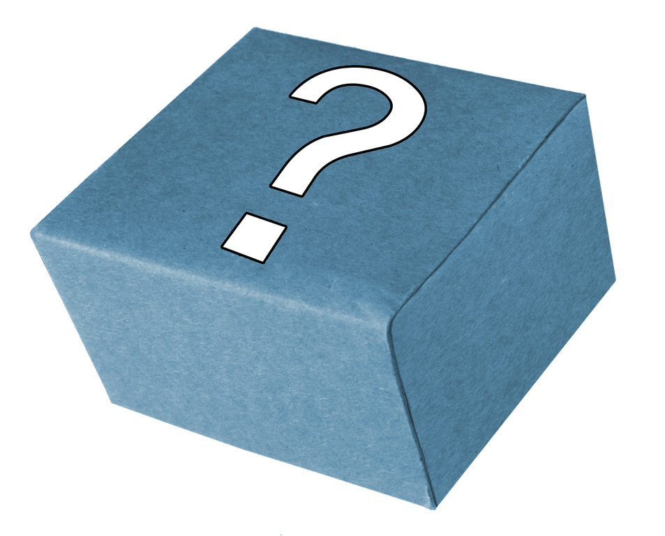 Mystery badge, magnet and sticker set