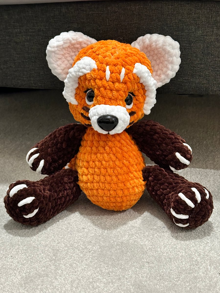 Red Panda Crochet Plush Toy