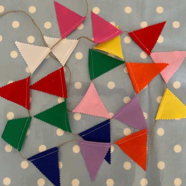 Rainbow Mini Bunting 