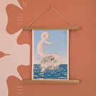Dragon Isle A4 Print