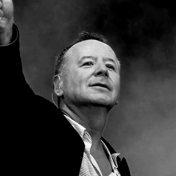 Jim Kerr Simple Minds Performing Live Photograph Print