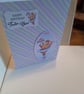 Birthday card. Ballerina. Mouse. Handmade card. Ref 094 - Image 3