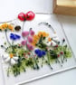 Layered floral fused glass ornament, fused glass art, birthday gift, anniversary - Image 5