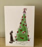 Dog by the Christmas Tree - Image 4