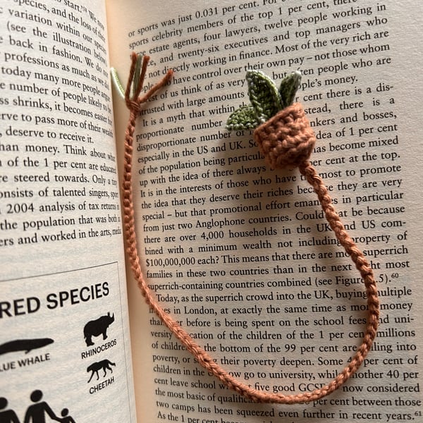 Novelty Crochet Bookmark 