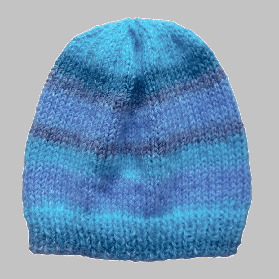 KNITTING PATTERN PDF Aquamarine Hat