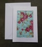 Individually Hand Crafted Textile Blank Card - Image 1
