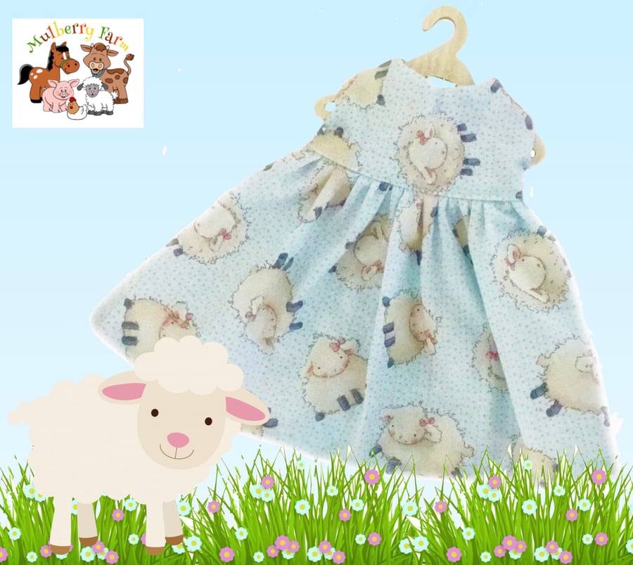 Reserved for Sue - Little Lambs Dress