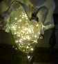 Silk Embroidered Shower Cap Luxury Frilled Ajustable Fully Waterproof Large - Image 4