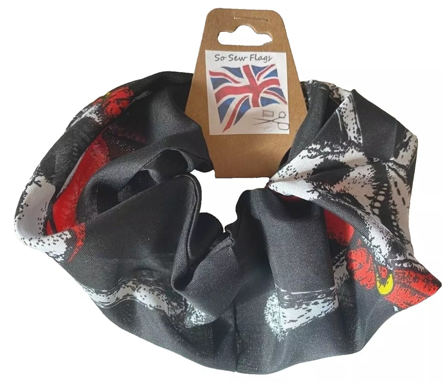 Pirate Bandana Skull Flag Hair Scrunchie Scrunchies Accessory Band Elastic
