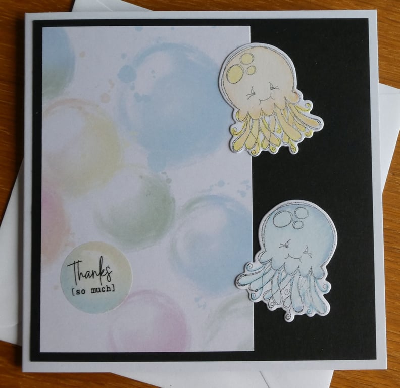 Octopus Thank You Card 