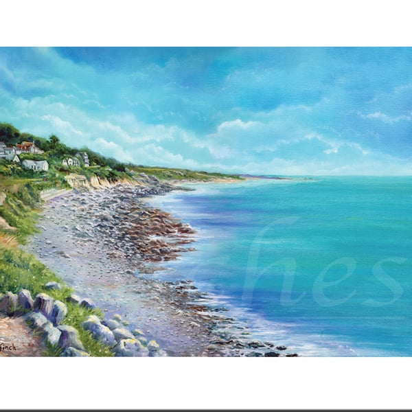 Coverack Cove, Cornwall - Greeting Card