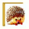 Hedgehog Birthday, Greeting Card 