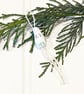 Tiny Hanging Bunny Decoration - Grass