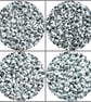 7mm Silver Acrylic Alphabet Beads, Flat Round Mixed & Single Letters - Image 6