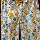 Pretty Sloth Themed Cargo Shorts