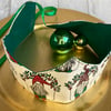 Christmas Crowns. Large reusable, crown - Christmas gnomes. Slight second