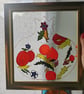 Glass Painting wall art Turkish traditional Pomegranate - Image 3