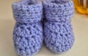 Baby booties.