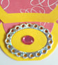 Easter Piglet Fancy Shaped Easel Card - Image 5